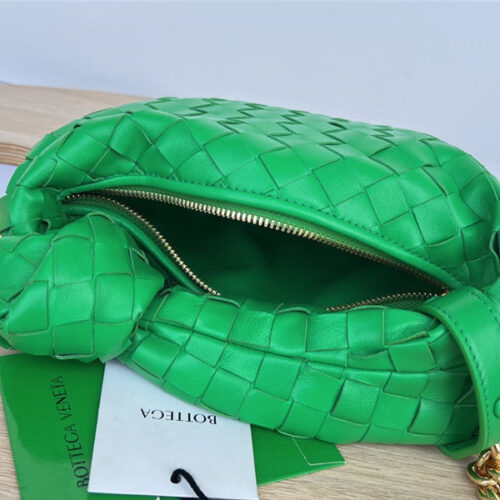 High Quality Luxury Bottega Veneta Jodie With Chain Bag Green product detail