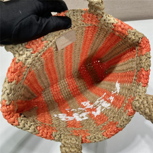 High Quality Luxury Prada Raffia Tote Bag – Style 26968 product detail