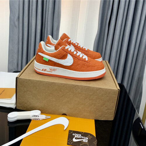 High Quality Luxury Louis Vuitton Nike Air Jordan Low Top Sneakers – Style 67843
