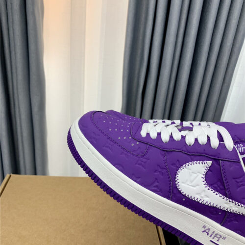 High Quality Luxury Louis Vuitton Nike Air Jordan Low Top Sneakers product detail