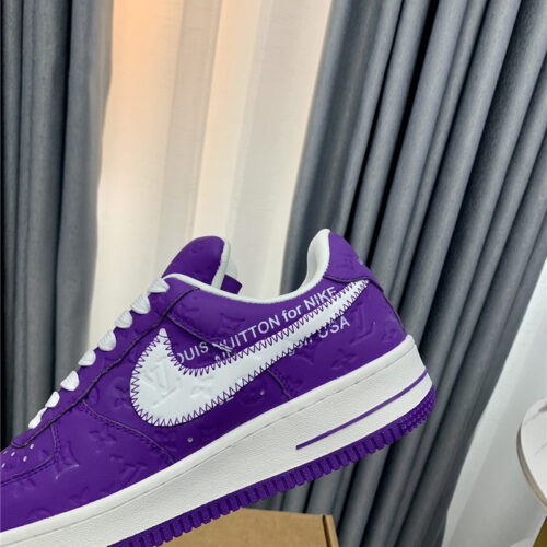 High Quality Luxury Louis Vuitton Nike Air Jordan Low Top Sneakers product detail