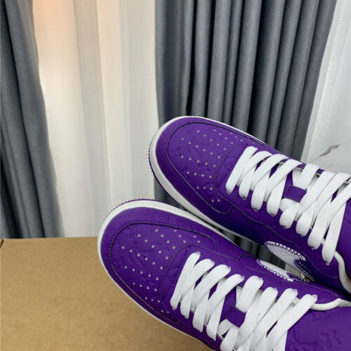 High Quality Luxury Louis Vuitton Nike Air Jordan Low Top Sneakers product detail