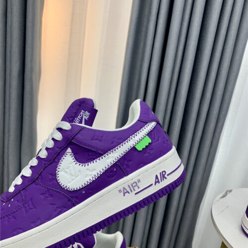 High Quality Luxury Louis Vuitton Nike Air Jordan Low Top Sneakers product detail