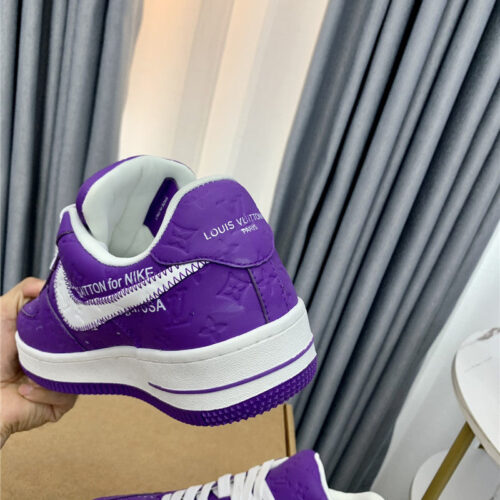 High Quality Luxury Louis Vuitton Nike Air Jordan Low Top Sneakers product detail