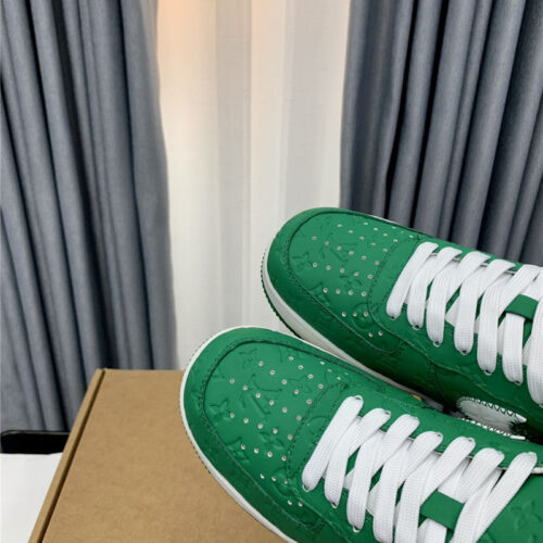 High Quality Luxury Louis Vuitton Nike Air Jordan Low Top Sneakers – Style 01763 product detail