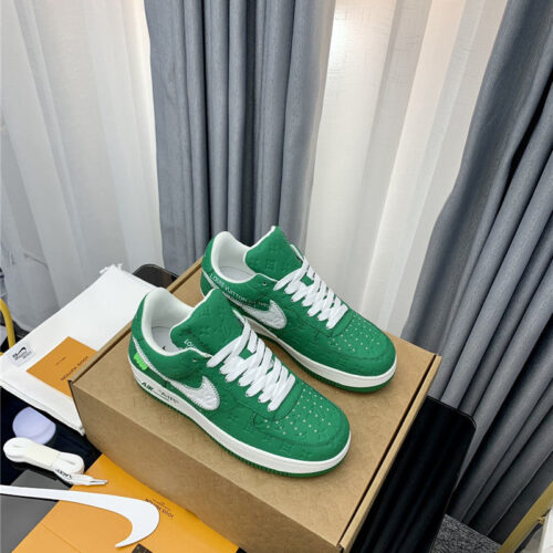 High Quality Luxury Louis Vuitton Nike Air Jordan Low Top Sneakers – Style 01763 alternate view