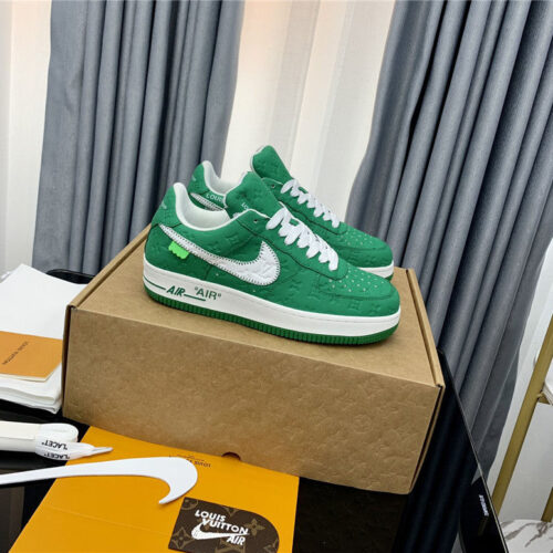 High Quality Luxury Louis Vuitton Nike Air Jordan Low Top Sneakers – Style 01763