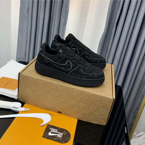High Quality Luxury Louis Vuitton Nike Air Jordan Low Top Sneakers – Style 79171