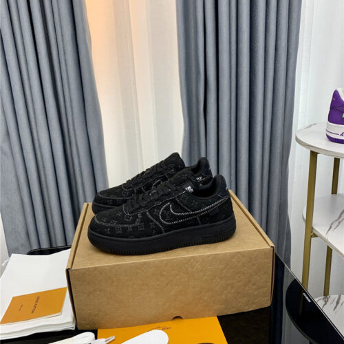 High Quality Luxury Louis Vuitton Nike Air Jordan Low Top Sneakers – Style 79171 alternate view