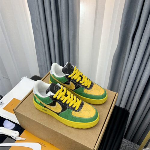 High Quality Luxury Louis Vuitton Nike Air Jordan Low Top Sneakers – Style 91587 product detail