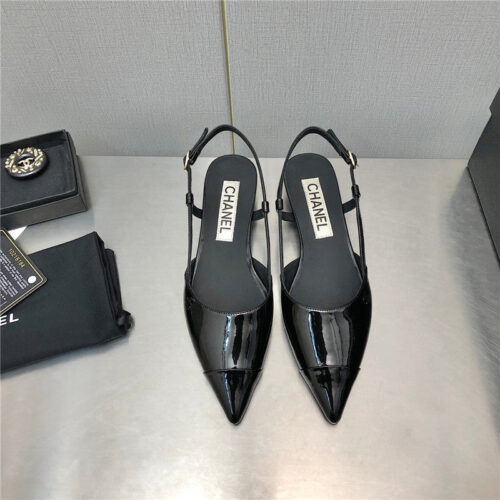 High Quality Luxury Chanel High Heel Sandals – Style 88742 alternate view