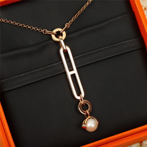 High Quality Luxury Hermes Pearl Necklace product detail