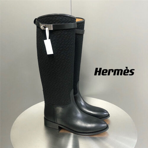 High Quality Luxury Hermes Jumping Boots