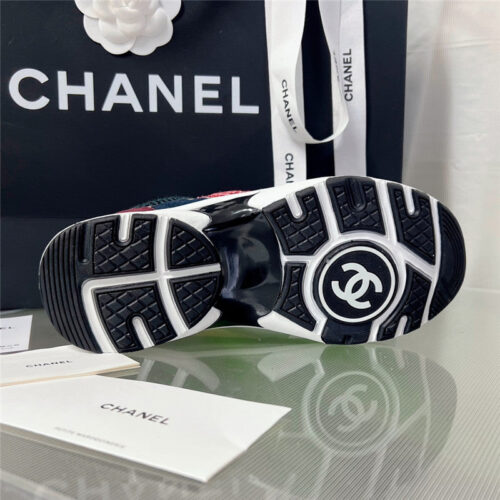 High Quality Luxury Chanel New Color Wool Stitching Casual Sneakers – Style 39878 product detail