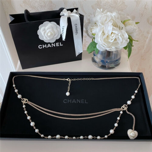 High Quality Luxury Chanel Full Diamond Love Chain Waist Chain alternate view