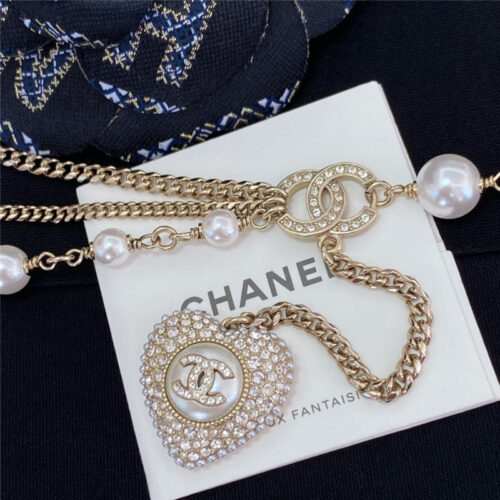 High Quality Luxury Chanel Full Diamond Love Chain Waist Chain product detail