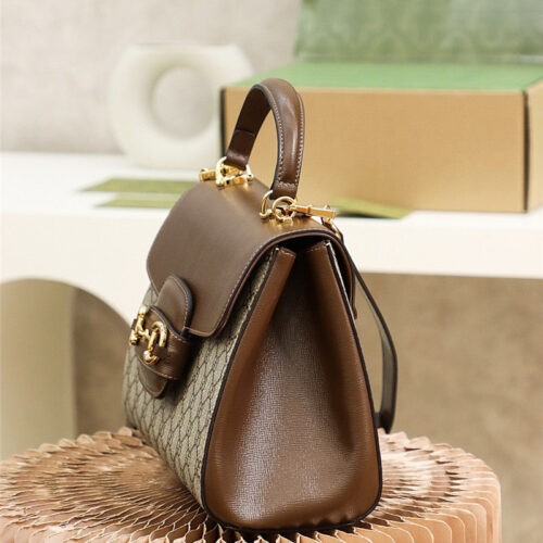 High Quality Luxury Gucci Horsebit 1955 Medium Shoulder Bag – Style 03380 product detail