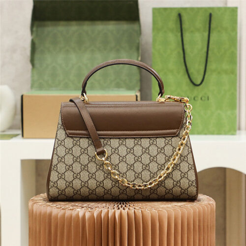 High Quality Luxury Gucci Horsebit 1955 Medium Shoulder Bag – Style 03380 alternate view