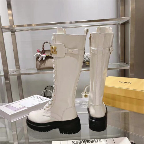 High Quality Luxury Fendi Domino FF Long Boots product detail