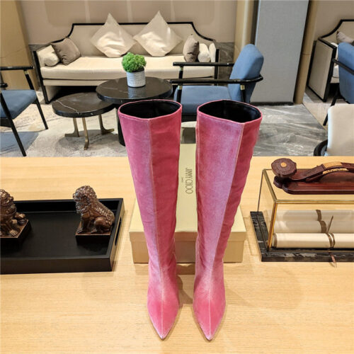 High Quality Luxury Jimmy Choo Wedge Long Boots – Style 99959 product detail