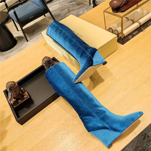 High Quality Luxury Jimmy Choo Wedge Long Boots – Style 53623 product detail