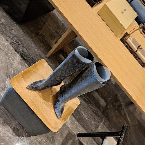 High Quality Luxury Jimmy Choo Wedge Long Boots product detail