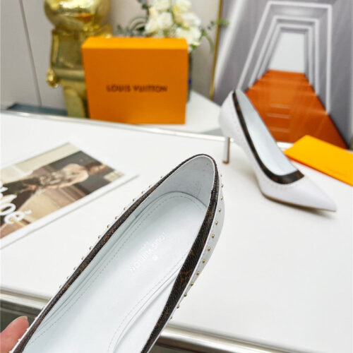 High Quality Luxury Louis Vuitton Logo Leather Shoes – Style 47747 product detail