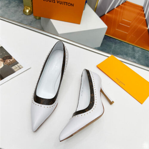High Quality Luxury Louis Vuitton Logo Leather Shoes – Style 47747 product detail