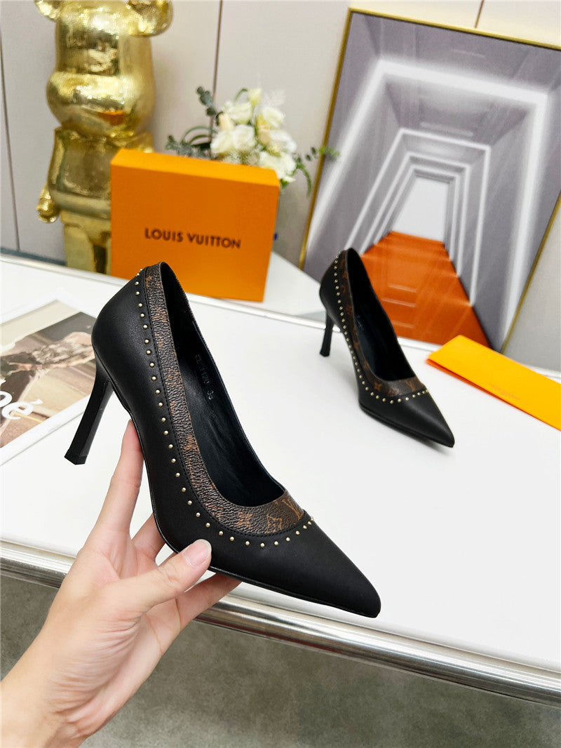 High Quality Luxury Louis Vuitton Logo Leather Shoes – Style 51139 product detail