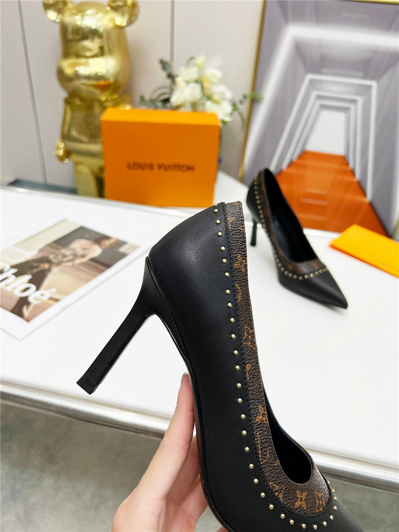 High Quality Luxury Louis Vuitton Logo Leather Shoes – Style 51139 product detail