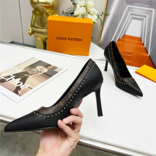 High Quality Luxury Louis Vuitton Logo Leather Shoes – Style 51139 product detail