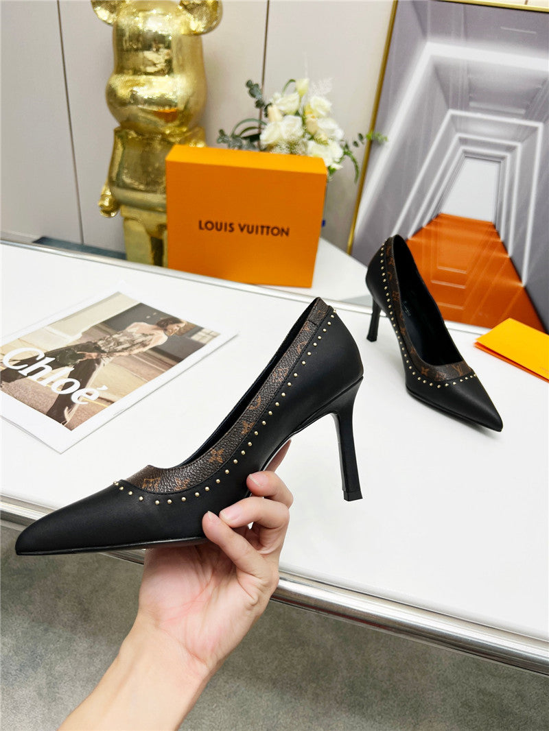 High Quality Luxury Louis Vuitton Logo Leather Shoes – Style 51139 product detail