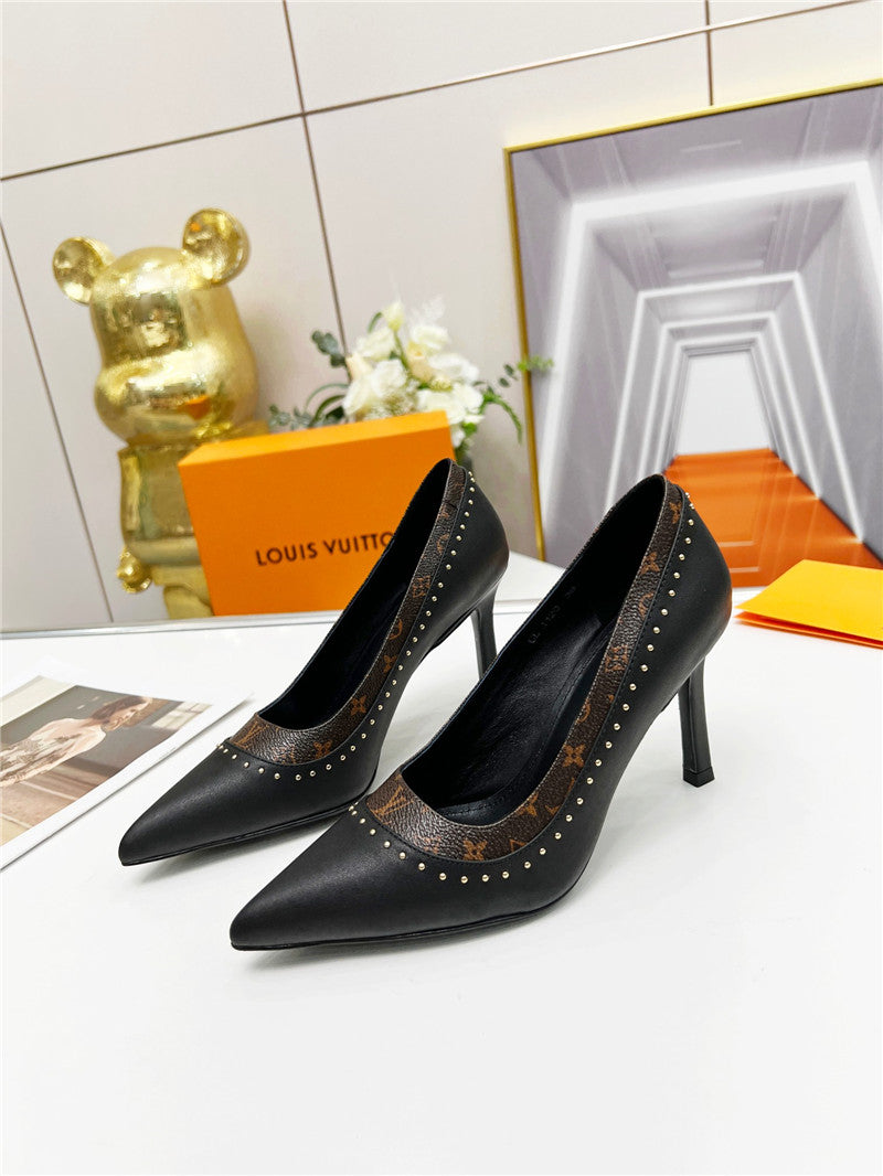 High Quality Luxury Louis Vuitton Logo Leather Shoes – Style 51139 product detail