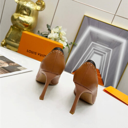 High Quality Luxury Louis Vuitton Logo Leather Shoes – Style 82211 product detail