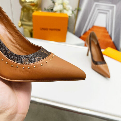 High Quality Luxury Louis Vuitton Logo Leather Shoes – Style 82211 product detail