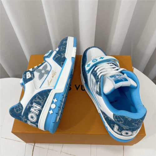 High Quality Luxury Louis Vuitton Retro Couple Sneakers – Style 25667 product detail