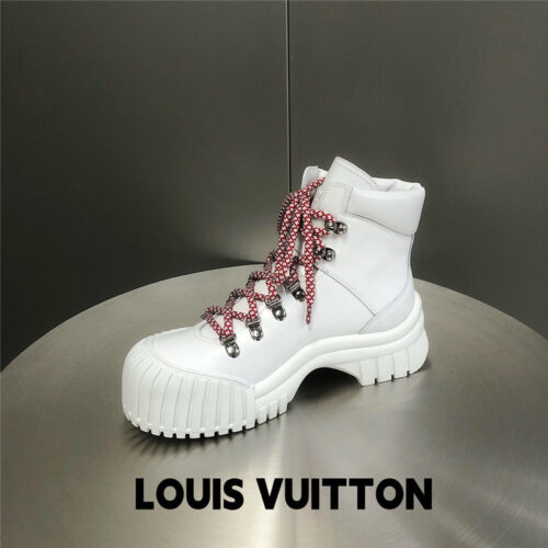 High Quality Luxury Louis Vuitton Ruby Flat Ranger Shoes product detail