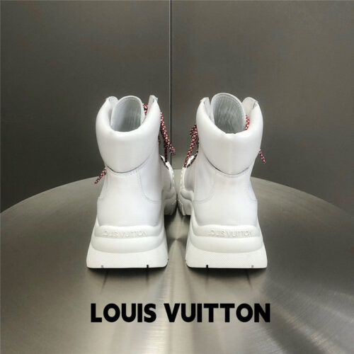 High Quality Luxury Louis Vuitton Ruby Flat Ranger Shoes product detail