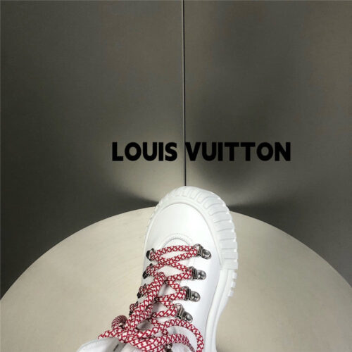 High Quality Luxury Louis Vuitton Ruby Flat Ranger Shoes product detail