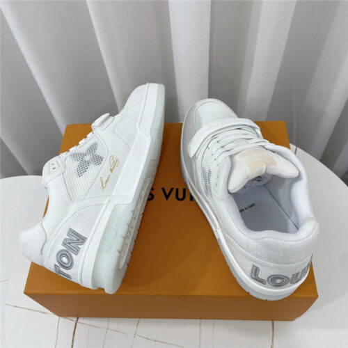 High Quality Luxury Louis Vuitton Retro Couple Sneakers – Style 82723 product detail