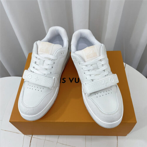 High Quality Luxury Louis Vuitton Retro Couple Sneakers – Style 82723
