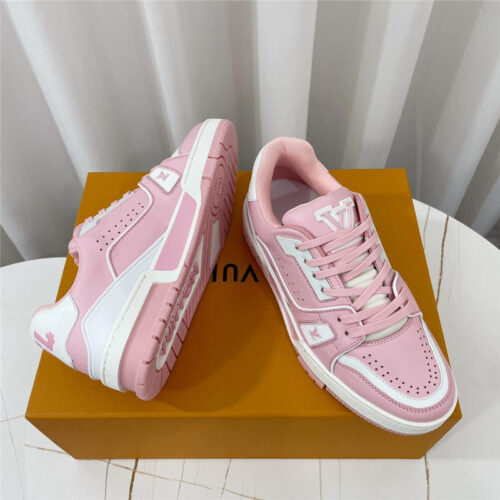 High Quality Luxury Louis Vuitton Retro Couple Sneakers – Style 61283 alternate view