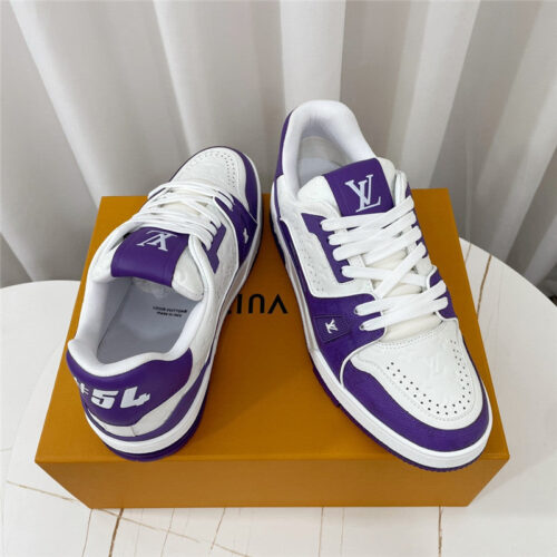 High Quality Luxury Louis Vuitton Retro Couple Sneakers – Style 77699 alternate view