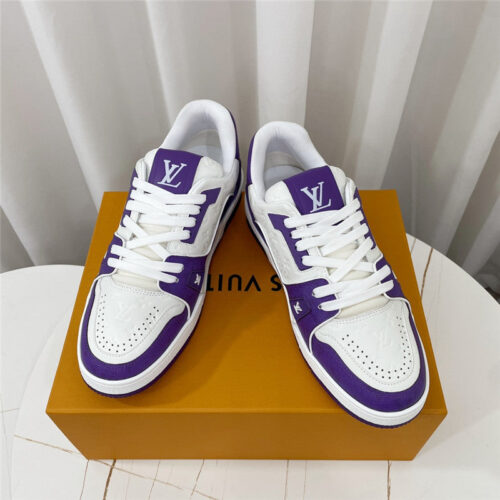High Quality Luxury Louis Vuitton Retro Couple Sneakers – Style 77699