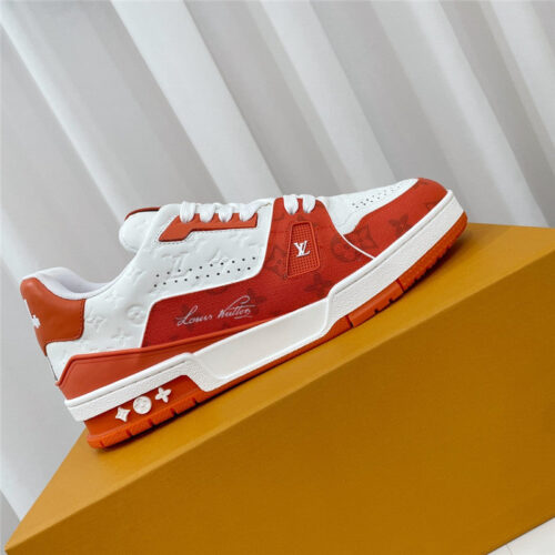 High Quality Luxury Louis Vuitton Retro Couple Sneakers – Style 33059 product detail