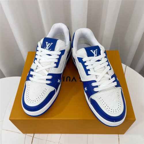 High Quality Luxury Louis Vuitton Retro Couple Sneakers – Style 93507