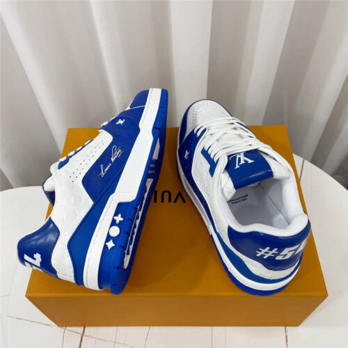 High Quality Luxury Louis Vuitton Retro Couple Sneakers – Style 93507 product detail