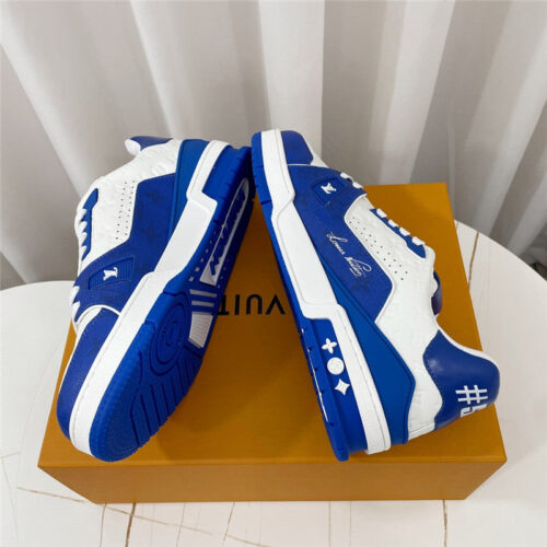 High Quality Luxury Louis Vuitton Retro Couple Sneakers – Style 93507 product detail