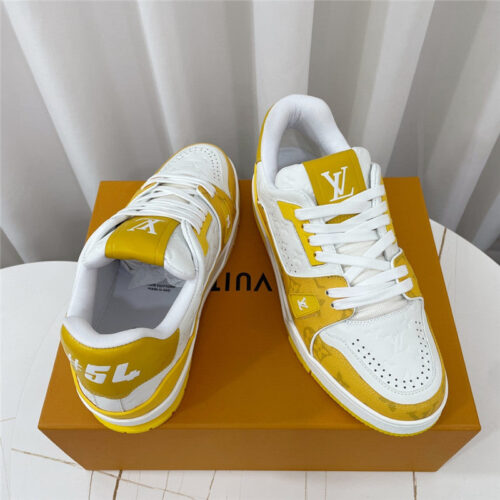 High Quality Luxury Louis Vuitton Retro Couple Sneakers alternate view