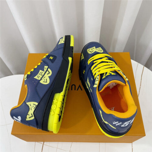 High Quality Luxury Louis Vuitton Retro Couple Sneakers – Style 99747 alternate view